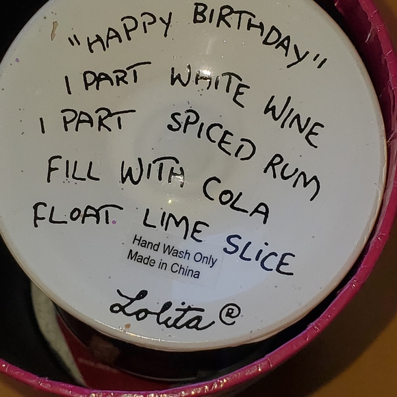 Lolita birthday glass - Picture 3 of 4